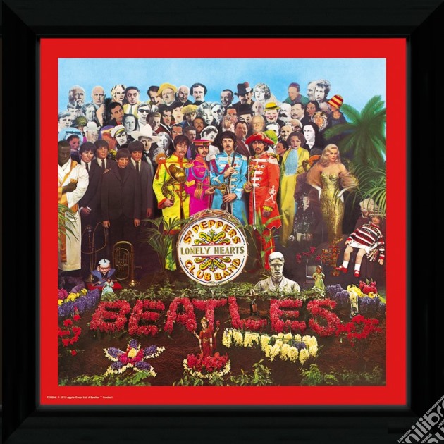 Beatles (The) - Sgt Pepper (Foto In Cornice 30x30 Cm) gioco