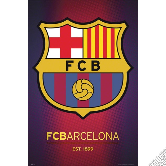 Barcelona - Club Crest (Poster Maxi 61x91,5 Cm) gioco di GB Eye