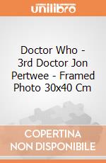 Doctor Who - 3rd Doctor Jon Pertwee - Framed Photo 30x40 Cm gioco