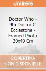 Doctor Who - 9th Doctor C. Ecclestone - Framed Photo 30x40 Cm gioco