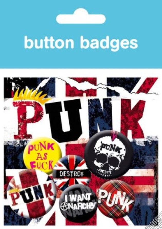 Punk - Union Jack (badge Pack) gioco