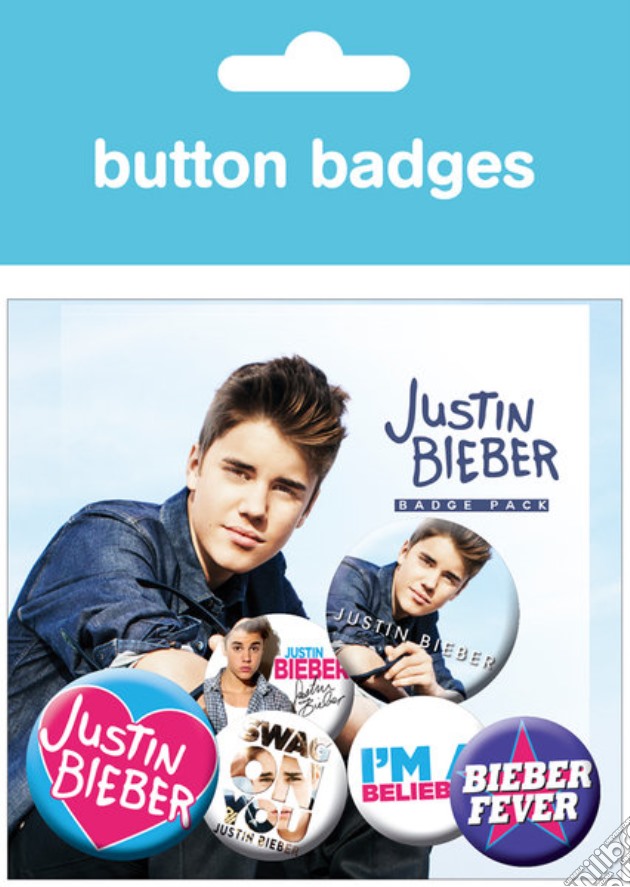 Justin Bieber - Badgepack Belieber gioco di GB Posters