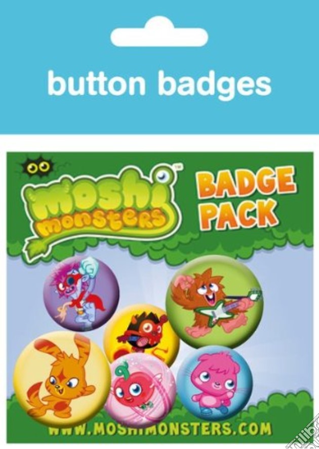 Moshi Monsters: Monsters (Badge Pack) gioco