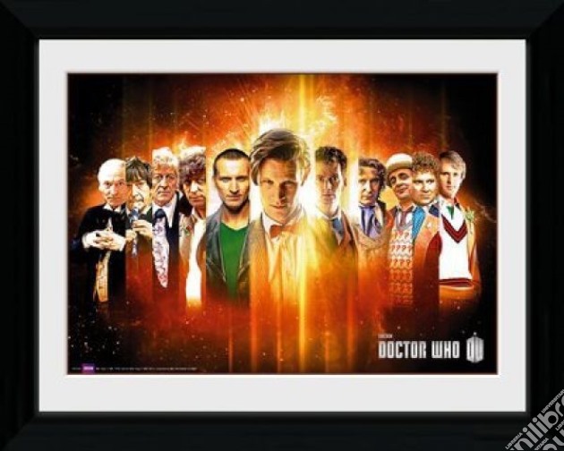 Doctor Who - Regenerate - Framed Photo 30x40 Cm gioco