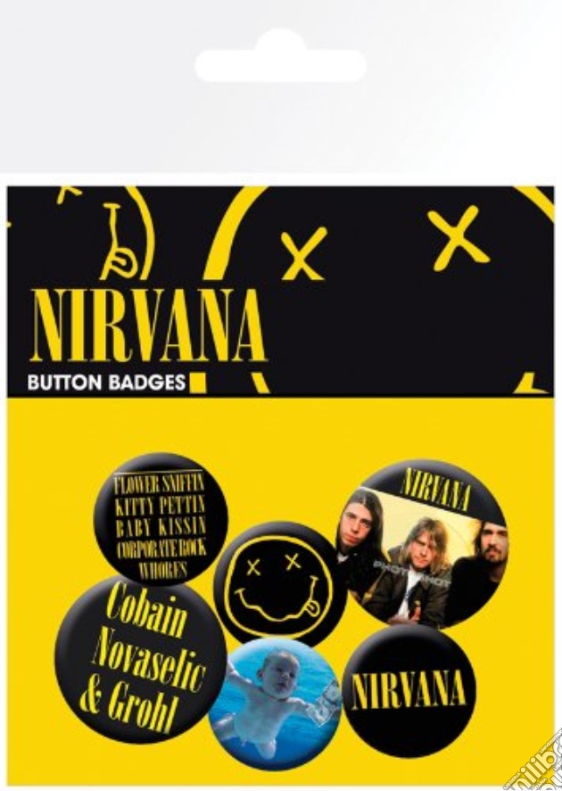 Nirvana - Smiley (badge Pack) gioco