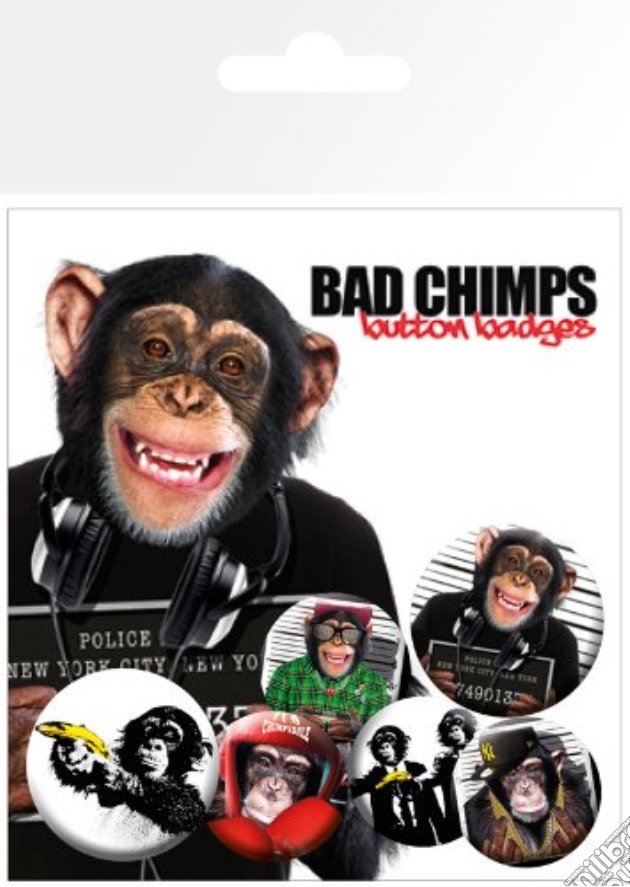 Bad Chimps - Mix (badge Pack) gioco