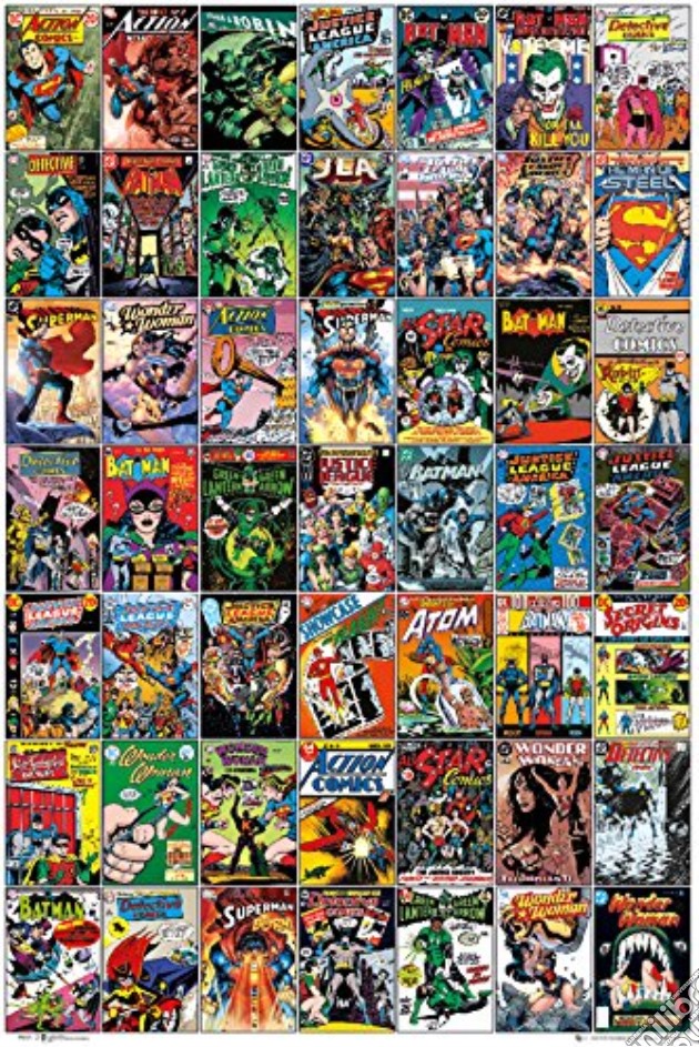 Dc Comics - Comic Covers (Poster Maxi 61x91,5 Cm) gioco di GB Eye