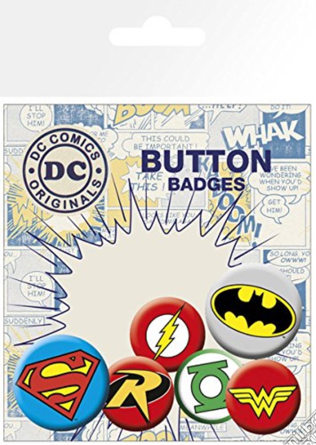 Dc Comics: Gb Eye - Logos (Badge Pack) gioco