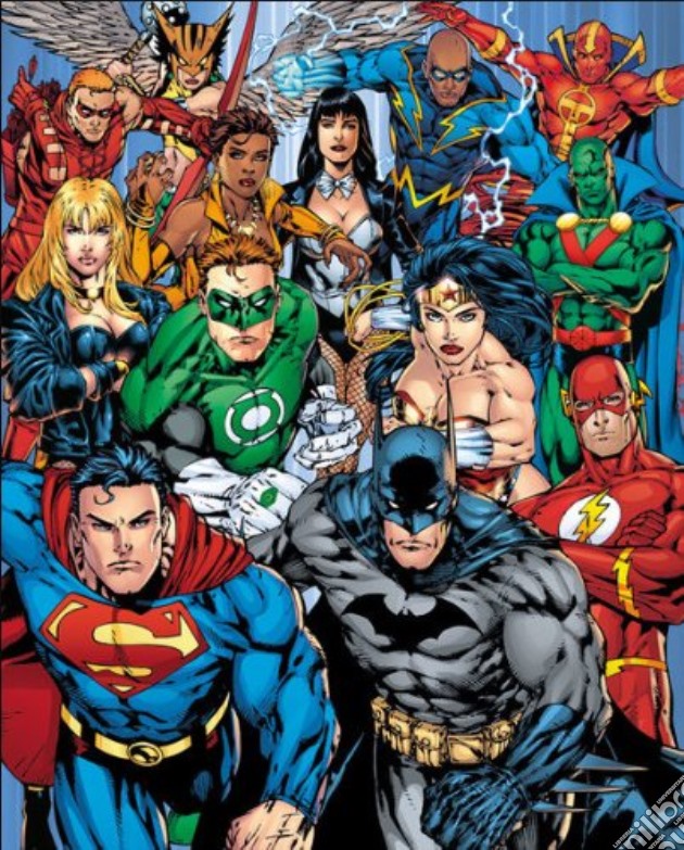 Dc Comics - Justice League Collage (Poster Mini 40x50 Cm) gioco di GB Eye