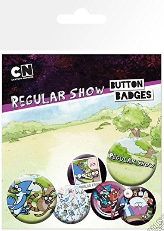Regular Show - Characters (badge Pack) gioco
