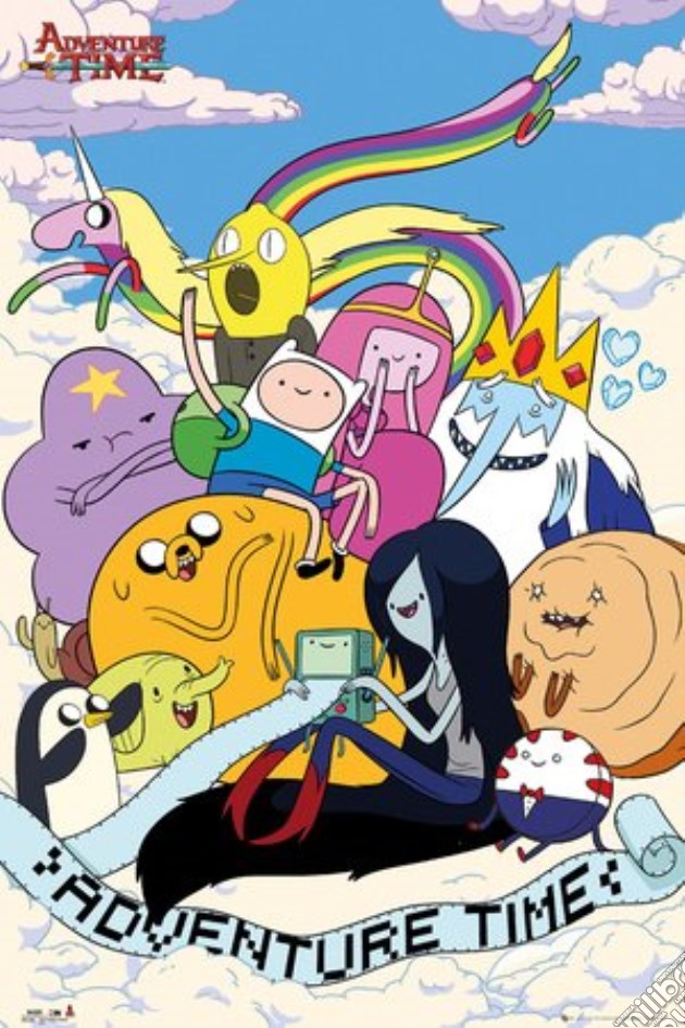 Adventure Time - Clouds (Poster Maxi 61x91,5 Cm) gioco di GB Eye