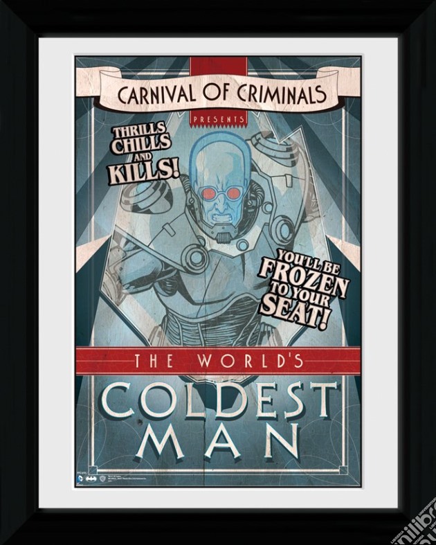 Batman Comic - Circus Coldest Man (Stampa In Cornice 30x40 Cm) gioco di GB Eye