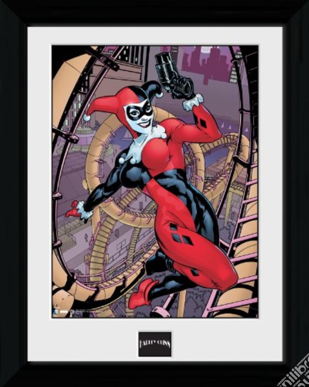 Dc Comics: Batman Comic - Harley Quinn (Stampa In Cornice 30x40cm) gioco