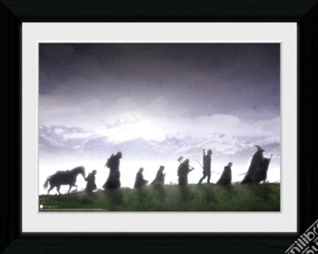 Lord Of The Rings - Fellowship - Framed Photo 30x40 Cm gioco