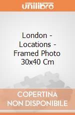 London - Locations - Framed Photo 30x40 Cm gioco
