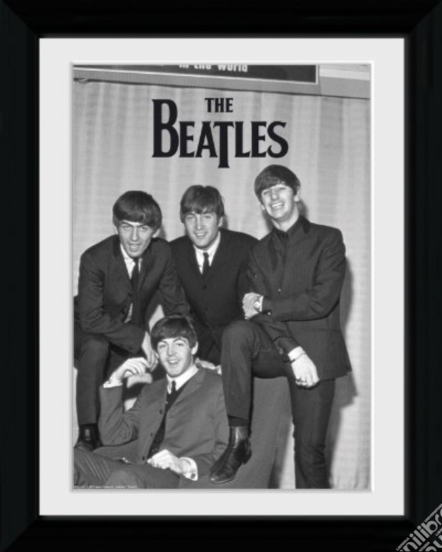 The Beatles - Chair - Framed Photo 30x40 Cm gioco
