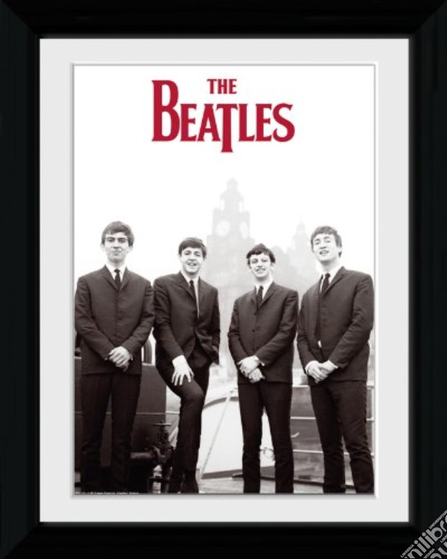 The Beatles - Boat - Framed Photo 30x40 Cm gioco