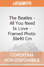 The Beatles - All You Need Is Love - Framed Photo 30x40 Cm gioco