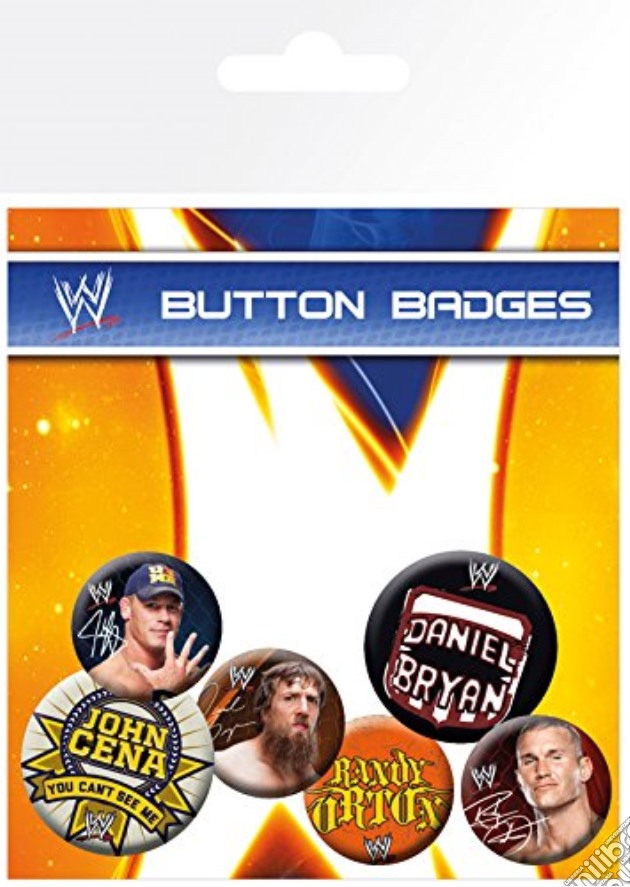 Wrestling: Wwe: Superstars (Badge Pack) gioco