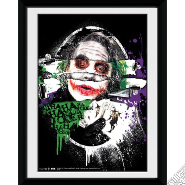 Batman (the Dark Knight) - Joker Torn (Foto In Cornice 20x15 Cm) gioco