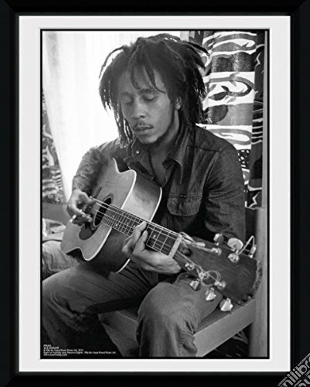 Bob Marley - Guitar (Foto In Cornice 20x15 Cm) gioco