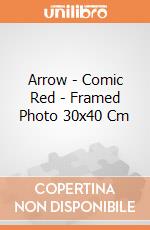 Arrow - Comic Red - Framed Photo 30x40 Cm gioco