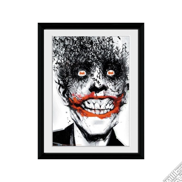 Batman Comic - Joker - Framed Photo 30x40 Cm gioco