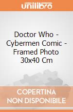 Doctor Who - Cybermen Comic - Framed Photo 30x40 Cm gioco