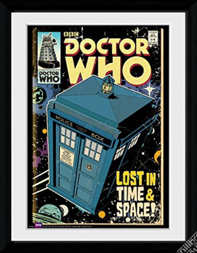 Doctor Who - Tarids Comic - Framed Photo 30x40 Cm gioco