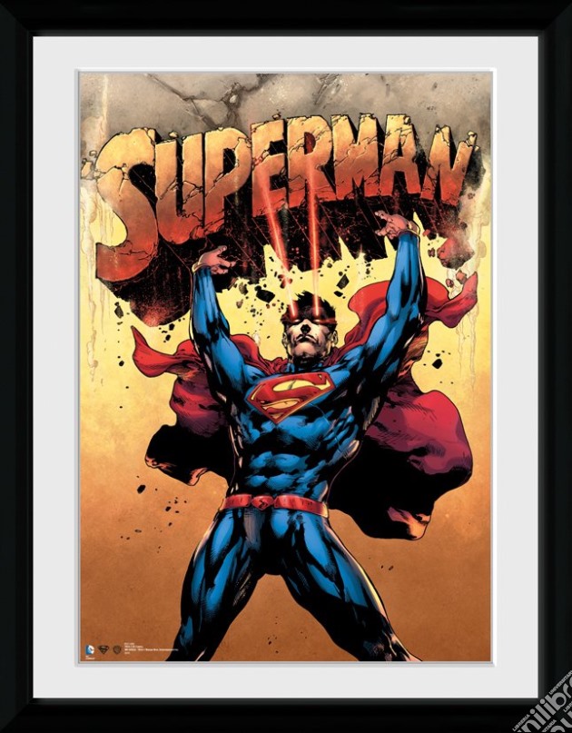 Superman - Strength - Framed Photo 30x40 Cm gioco