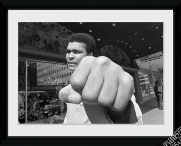 Muhammad Ali - Fist - Framed Photo 30x40 Cm gioco
