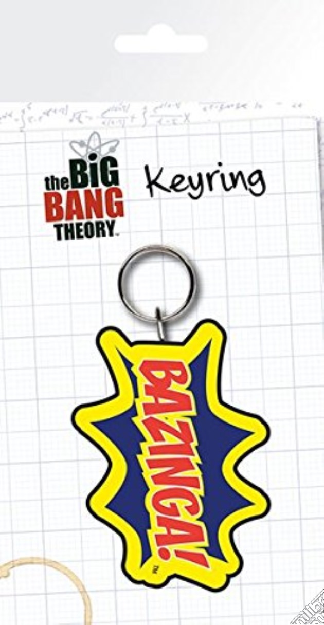 The Big Bang Theory - Bazinga (portachiavi Gomma) gioco