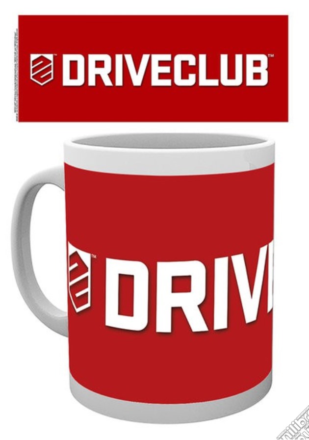 Drive Club - Logo Red Mug (Tazza) gioco di TimeCity