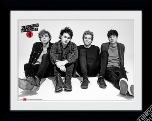 5 Seconds Of Summer: Sitting (Stampa In Cornice 30x40cm) gioco