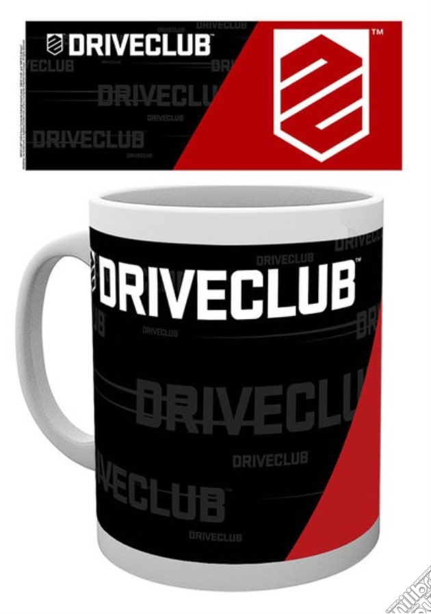 Drive Club - Logo Black Mug (Tazza) gioco di TimeCity