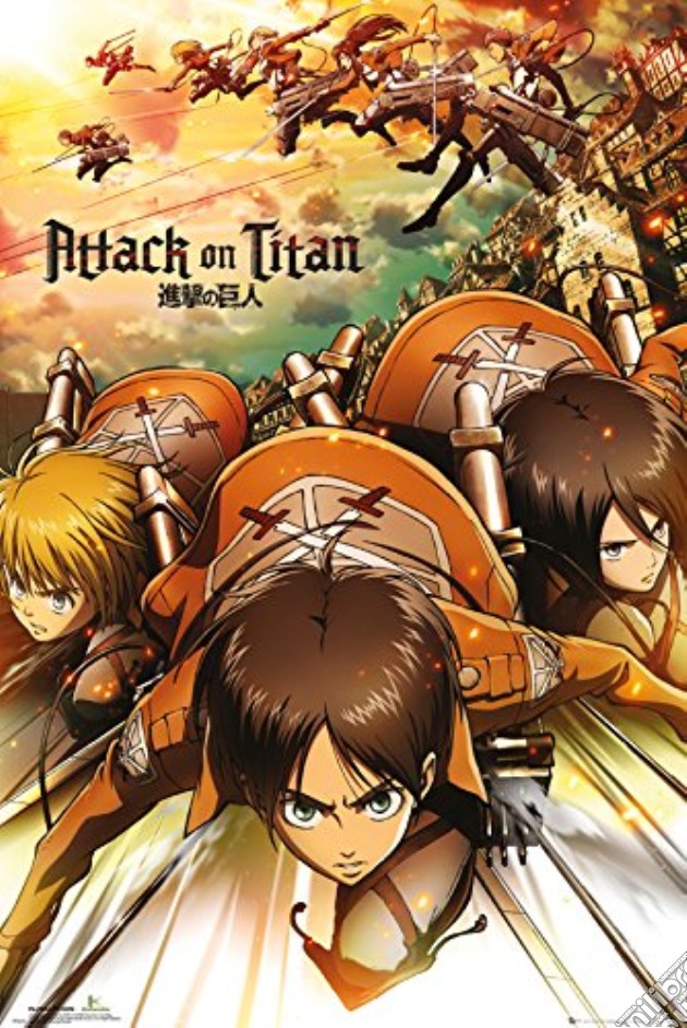 Attack On Titan - Attack (Poster Maxi 61x91,5 Cm) gioco di GB Eye