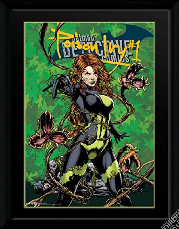 Dc Comics - Poison Ivy - Framed Photo 30x40 Cm gioco