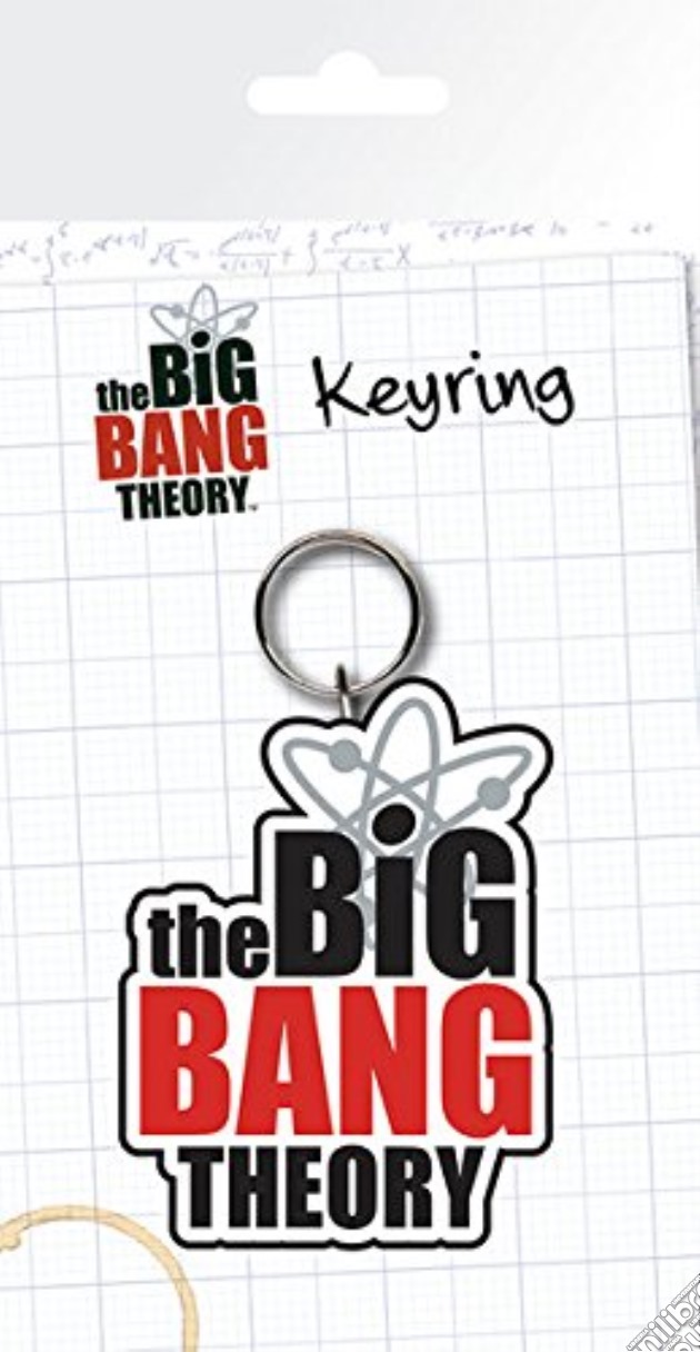 Big Bang Theory - Logo (portachiavi Gomma) gioco
