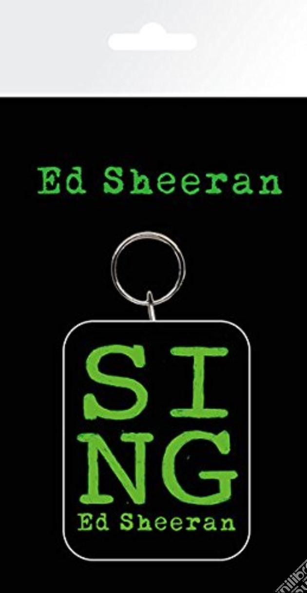 Ed Sheeran - Green (portachiavi Gomma) gioco