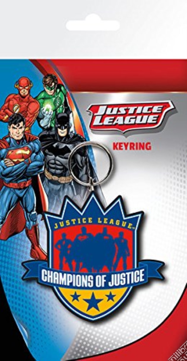 Dc Comics - Justice League Champions (portachiavi Gomma) gioco