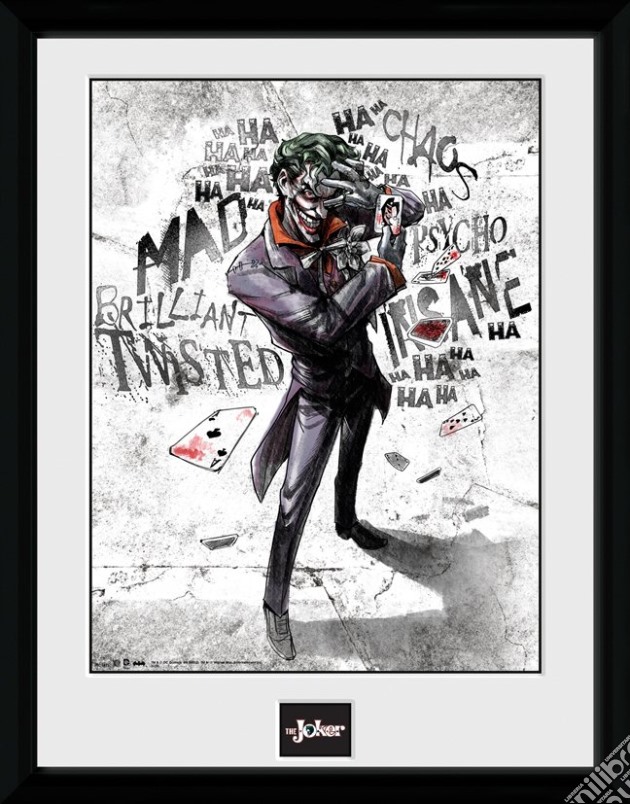 Batman Comic - Joker Type (Stampa In Cornice 30x40 Cm) gioco di GB Eye