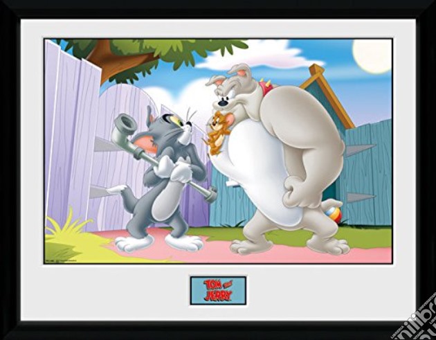 Tom & Jerry - Fight - Framed Photo 30x40 Cm gioco