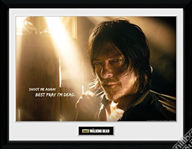 Walking Dead - Daryl Light - Framed Photo 30x40 Cm gioco