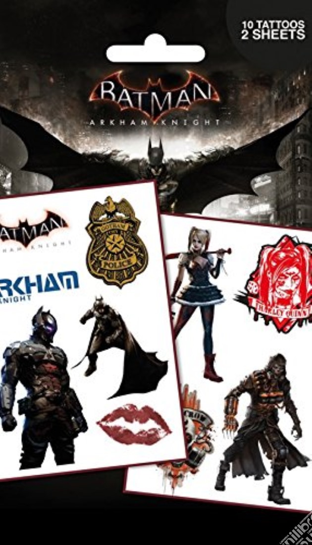 Batman Arkham Knight - Characters (Temporary Tattoo) gioco di GB Eye