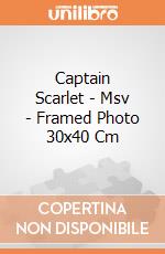 Captain Scarlet - Msv - Framed Photo 30x40 Cm gioco