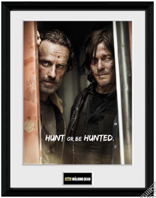 The Walking Dead - Rick & Daryl - Framed Photo 30x40 Cm gioco