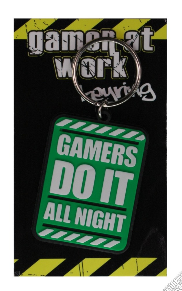 Gaming - All Night (portachiavi Gomma) gioco