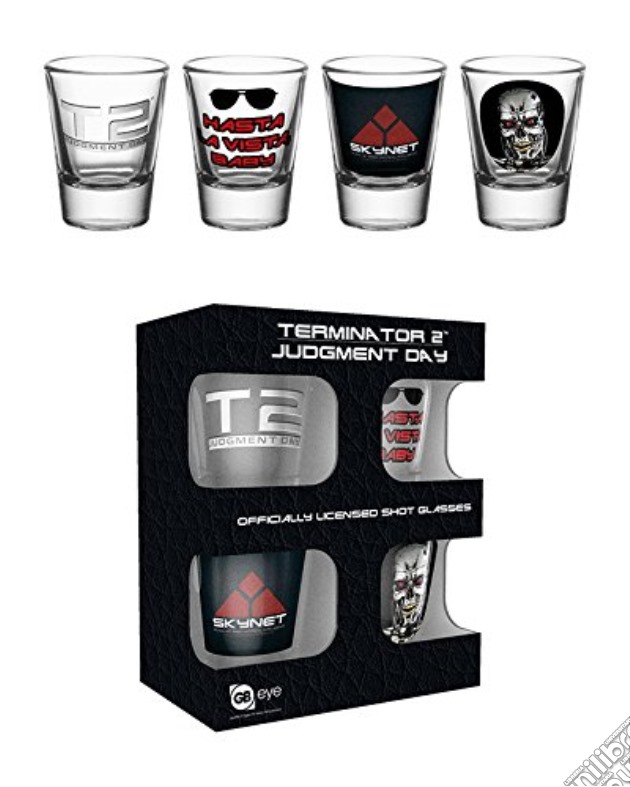 Terminator - Mix (4 Bicchieri Piccoli) gioco di Import