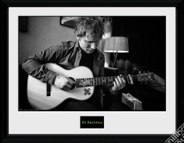 Ed Sheeran - Chord - Framed Photo 30x40 Cm gioco