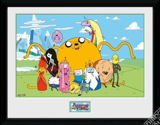 Adventure Time - Group - Framed Photo 30x40 Cm gioco